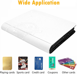 1000+ Pockets Trading Card Binder, 16 Pocket Ringless Side Loading Card Holder A - Image 3