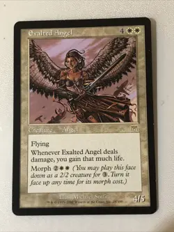 Exalted Angel X1 Onslaught Ex+ Cond See Pics Front Back - Image 1
