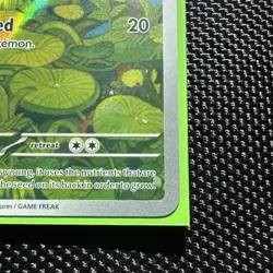 Pokemon TCG Bulbasaur Scarlet Violet 151 Illustration Rare English Card 166/165 - Image 3
