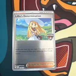Pokemon TCG Lillie's Determination 119/132 Regional Championship Stamp Promo 🔥 - Image 1