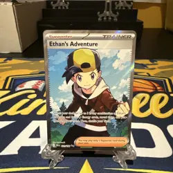 Pokemon Ethan's Adventure - 221/182 Holofoil Ultra Rare #221/182 - Near Mint - Image 1