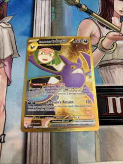 Pokemon TCG Team Rockets Crobat EX Gold Destined Rivals #242/182 - Image 1