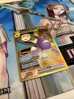 Pokemon TCG Team Rockets Crobat EX Gold Destined Rivals #242/182 - Image 2