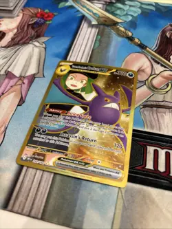 Pokemon TCG Team Rockets Crobat EX Gold Destined Rivals #242/182 - Image 3