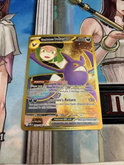 Pokemon TCG Team Rockets Crobat EX Gold Destined Rivals #242/182 - Image 4