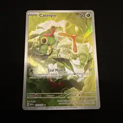 Caterpie 172/165 Pokemon SV: Scarlet & Violet 151 Illustration Rare NM - Image 1
