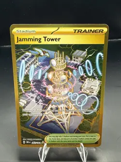 Pokemon Jamming Tower 243/182 Sv10: Destined Rivals Holo - Image 2
