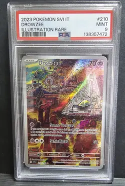 Pokemon - Drowzee 210/198 - Il. Rare - Scarlatto e Violetto (SVI IT) -PSA 9 MINT - Image 4