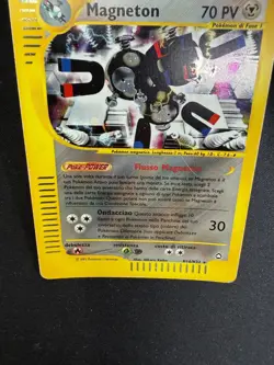 Pokemon Magneton H16/H32 Aquapolis Rara Holo Unlimited Wizards ITA Carte Vintage - Image 5