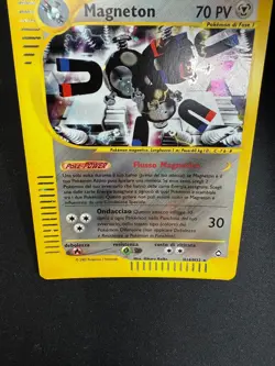 Pokemon Magneton H16/H32 Aquapolis Rara Holo Unlimited Wizards ITA Carte Vintage - Image 5