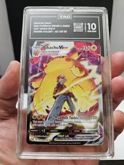 Graded TAG 10 Pikachu VMAX TG17/TG30 Lost Origin Pokemon - Image 3