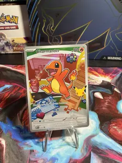 Charmander Pokemon MEP 038 First Partner Illustration Rare Promo - Image 1