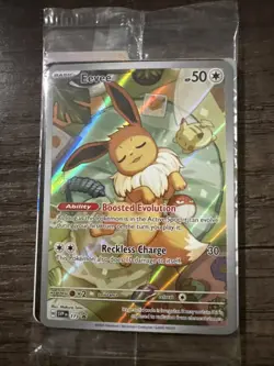 Pokemon TCG Eevee 173 Holo Promo Prismatic Evolutions Sealed - Image 1