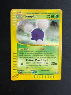 Pokemon Jumpluff H13/H32 Aquapolis Rare Holo Unlimited Wizards ENG Vintage Cards - Image 1