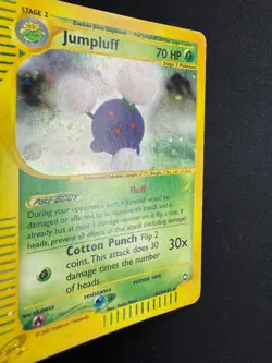 Pokemon Jumpluff H13/H32 Aquapolis Rare Holo Unlimited Wizards ENG Vintage Cards - Image 5