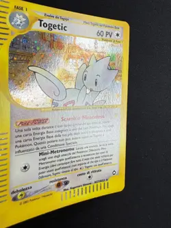 Pokemon Togetic H27/H32 Aquapolis Rara Holo Unlimited Wizards ITA Carte Vintage - Image 5