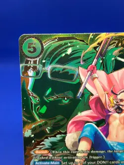 One Piece Carrying On His Will Smoker OP10-030 Alternate Art SP NM - Image 3