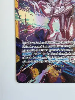 Enel OP15-118 SEC – Adventure on KAMI’s Island – One Piece TCG – English – NM - Image 3