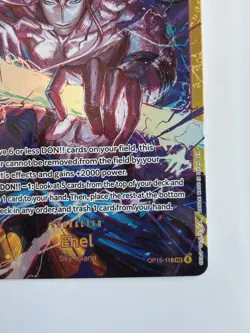 Enel OP15-118 SEC – Adventure on KAMI’s Island – One Piece TCG – English – NM - Image 4