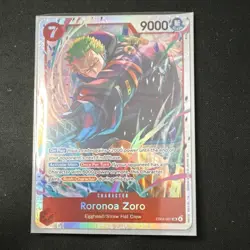 Bandai Roronoa Zoro EB04-007 Egghead/Straw Hat Crew Character Rush Holo 9000 - Image 1