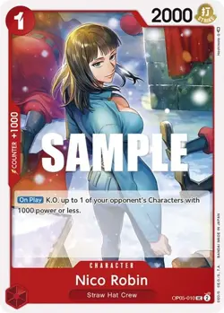 Nico Robin OP05-010 One Piece NM - Awakening of the New Era - Image 1