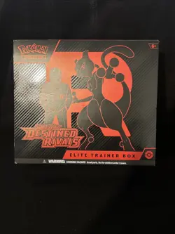 Pokemon Destined Rivals ETB - Opened With Accessories (No Packs) TCG - Image 1