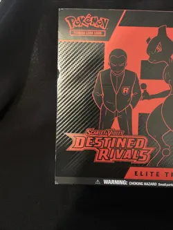 Pokemon Destined Rivals ETB - Opened With Accessories (No Packs) TCG - Image 2