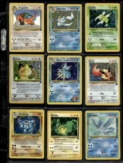 Vtg Pokemon Card Collection Lot Base Set 1st Edition Promo Binder Holos WOTC - Image 1