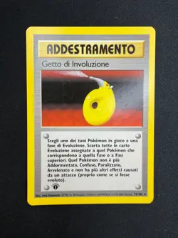 Pokemon Getto di Involuzione 72/102 Set Base Rara Prima Edizione Wizards ITA - Image 1