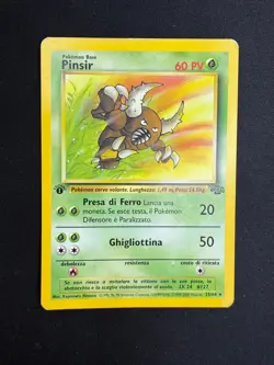 Pokemon Pinsir 25/64 Jungle Rara Prima Edizione Wizards ITA Carte Vintage - Image 1