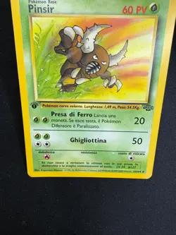 Pokemon Pinsir 25/64 Jungle Rara Prima Edizione Wizards ITA Carte Vintage - Image 3