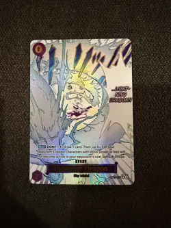 One Piece TCG - Lightning Dragon Manga Alt Event - OP15-077 - Kami's Island RARE - Image 2