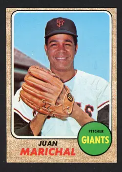 1968 Topps JUAN MARICHAL San Francisco Giants #205 EX/MT Condition (2) - Image 1