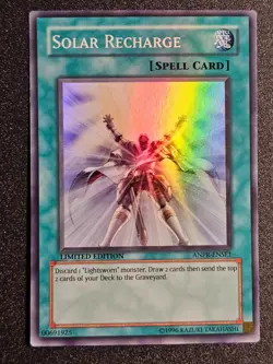 Yugioh - Solar Recharge - ANPR Super Rare - Image 1