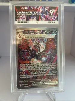Pokemon TCG - Charizard ex 234/091 - Paldean Fates - ACE 9 - Mint - Image 2