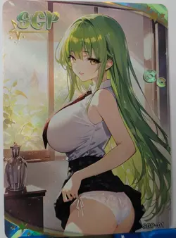 C.C. SGP Secret Words Card Goddess Story CCG Waifu Anime - Image 1