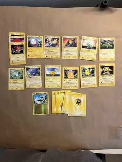 Water/Electric Pokemon Card Collection With Pikachu - Image 1
