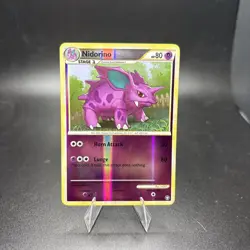 Nidorino 46/102 Reverse Holo Pokemon Card Uncommon Triumphant Near Mint NM -j - Image 1