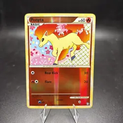 NM Pokemon Ponyta Reverse Holo Card 72/102 Triumphant Vintage Card -j - Image 1