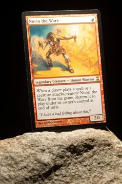 Rare Time Spiral Norin the Wary Regular Magic: The Gathering Card (played) - Image 1