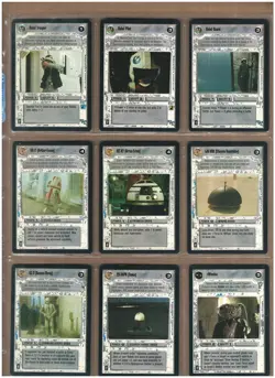 Star Wars CCG - 1995 Premiere Limited Black Border - LIGHT SIDE- PICK YOUR CARD - Image 1