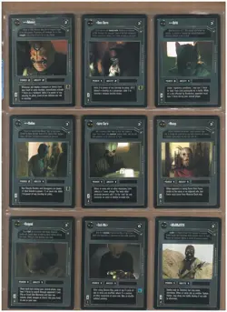 Star Wars CCG: 1996 A New Hope DARK SIDE- PICK YOU CARD - Image 1