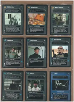 Star Wars CCG: 1996 A New Hope DARK SIDE- PICK YOU CARD - Image 2