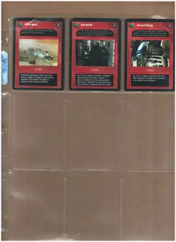 Star Wars CCG: 1996 A New Hope DARK SIDE- PICK YOU CARD - Image 5