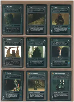 Star Wars CCG - 1995 Premiere Limited Black Border - DARK SIDE- PICK YOUR CARD - Image 2