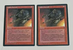 Goblin Grenade V1 2x MTG - Fallen Empires - ©1994 NM - Image 1