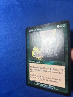 1x FOIL SQUIRREL NEST x1 NM- Odyssey Original MtG Magic fast shipping - Image 3