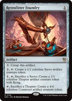 MTG Aetherdrift Commander - Retrofitter Foundry - Image 1