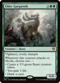 MTG Aetherdrift Commander - Elder Gargaroth - Image 1