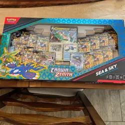 Pokemon TCG: Crown Zenith Sea and Sky Premium Collection Box SENDING SEALED BOX - Image 1